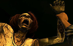 Кадр из видеоигры The Walking Dead