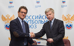 Фабио Капелло (слева). Фото с сайта rfs.ru