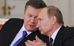 Виктор Янукович и Владимир Путин © РИА Новости, Михаил Климентьев
