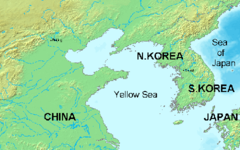 Желтое море. Изображение с сайта wikipedia.org