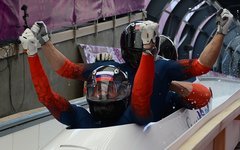 Бобслейная четверка Зубкова на Олимпиаде © РИА Новости, Владимир Астапкович