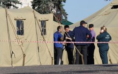 Палаточный лагерь для нелегальных мигрантов © KM.RU, Алексей Белкин