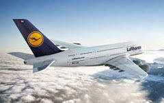 Самолет Lufthansa. Фото с сайта lufthansa.com