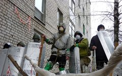 Самооборона Славянска. Фото с сайта slavgorod.com.ua