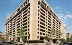 Главное здание МВФ в Вашингтоне. Фото с сайта imf.org