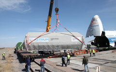 Коммуникационный КА «Экспресс-АМ4Р». Фото с сайта federalspace.ru