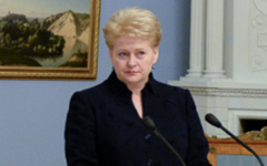 Даля Грибаускайте. Фото с сайта president.lt