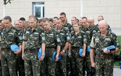 Прибывшие из Конго украинские миротворцы. Фото с сайта mil.gov.ua