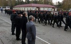 Первый батальон Нацгвардии. Фото со страницы Андрея Парубия в Facebook