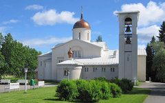 Преображенский собор Ново-Валаамского монастыря. Фото Matti с сайта wikimedia.or