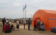 Пункт временного проживания беженцев. Фото с сайта admkrai.krasnodar.ru