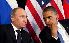 Владимир Путин и Барак Обама. Фото Pete Souza с сайта whitehouse.gov