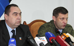 Игорь Плотницкий и Александр Захарченко © РИА Новости, Сергей Аверин