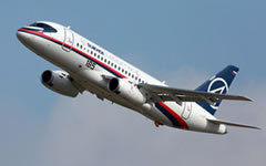 Авиалайнер Sukhoi Superjet 100. Фото с сайта sukhoi.org