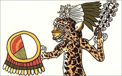 Ацтекский воин-ягуар. Фото с сайта wikimedia.org