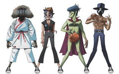 Gorillaz. Фото с офстраницы проекта в Facebook