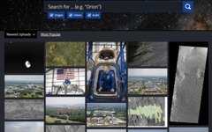 Скриншот сайта images.nasa.gov