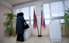 Голосование на избиательных участках