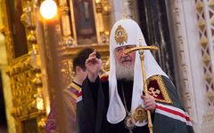 Божественная литургия в храме Христа Спасителя © KM.RU, Кирилл Зыков