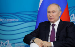 Владимир Путин на ВЭФ-2023 © Фотобанк Россконгресса/Игорь Руссак