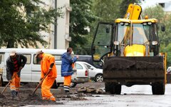 Дорожные работы © KM.RU, Илья Шабардин