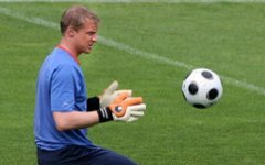 Вячеслав Малафеев на тренировке