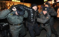 Задержания на Триумфальной площади © РИА Новости, Илья Питалев
