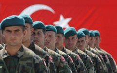 Военнослужащие турецкой армии