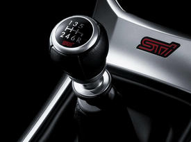 Subaru WRX STI tS. Рычаг переключения передач