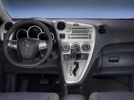 Toyota Matrix. Салон