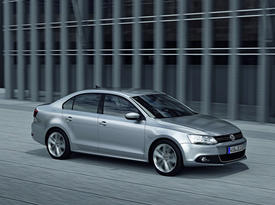 Volkswagen Jetta. Вид сбоку