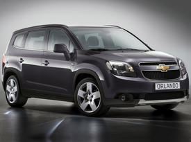Chevrolet Orlando. Вид сбоку