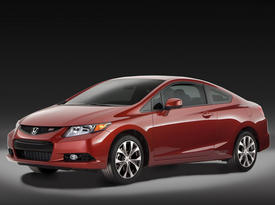 Honda Civic (2012). Перед-бок