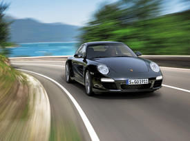 Porsche 911 Black Edition. Вид спереди