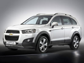 Chevrolet Captiva. Вид спереди