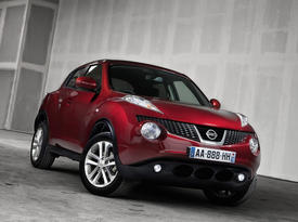 Nissan Juke. Вид спереди