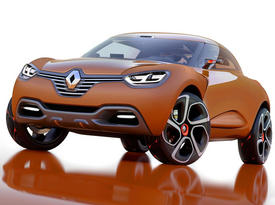 Renault Captur Concept. Перед-бок