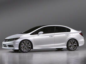 Honda Civic Concept. Левый бок