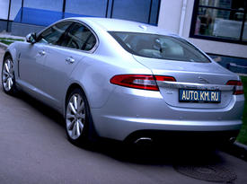 Тест-драйв Jaguar XF. Фото Auto.km.ru