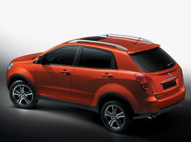 SsangYong New Actyon. Вид сбоку