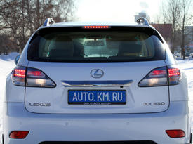 Lexus RX 350. Зад-фронт