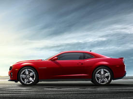 Chevrolet Camaro ZL1. Вид сбоку
