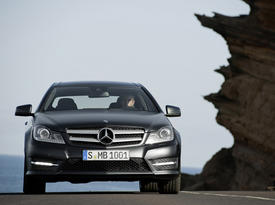 Mercedes-Benz C-Class Coupe. Перед-фронт