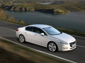 Peugeot 508. Правый бок