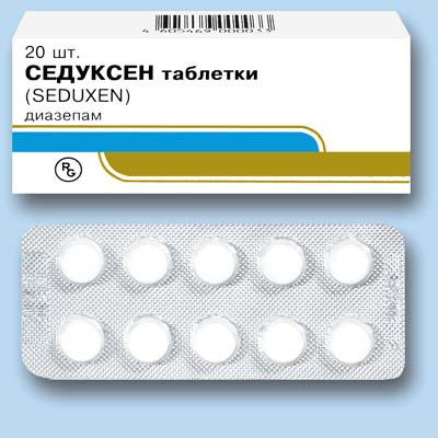 >Седуксен — таблетки
