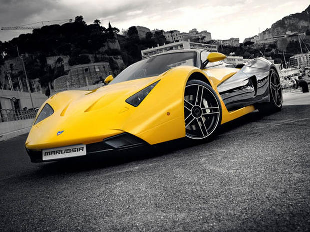 Спорткары Marussia покоряют Европу