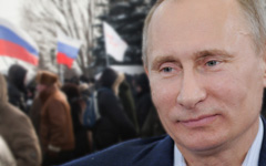 Митинг в поддержку Путина