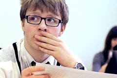Сдача ЕГЭ в московской школе © РИА Новости, Григорий Сысоев