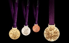 Олимпийские медали. Фото с сайта 2012olimpiada.ru