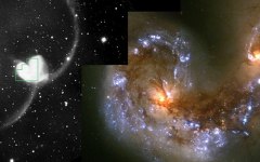 Сталкивающиеся галактики Antennae. Фото с сайта fian-inform.ru